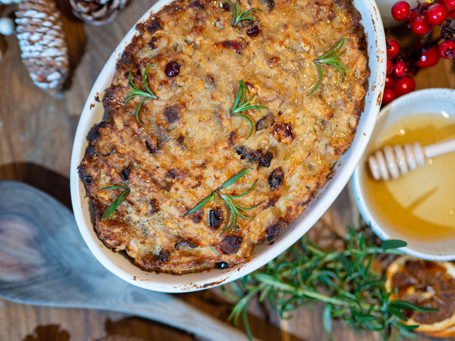 Festive chicken stuffing