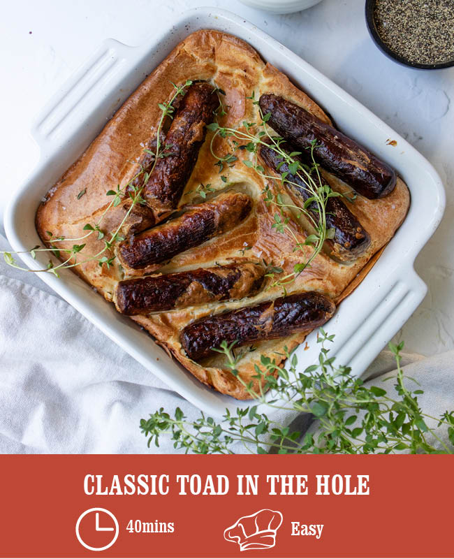 Classic Toad In The Hole