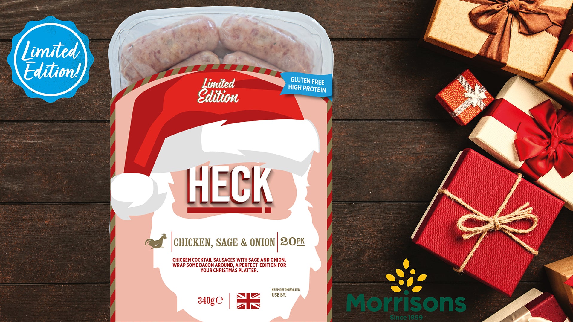 Pop A Party In Your Basket With HECK Cocktail Sausages, Now In Morrisons Stores!