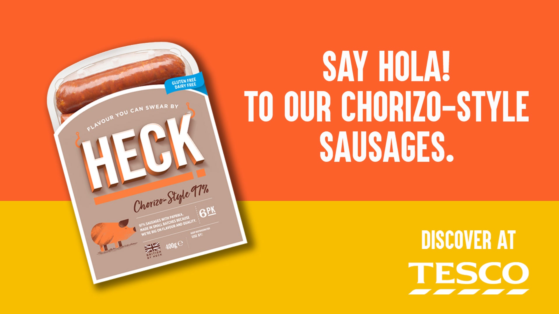 Say Hola! To Our Chorizo Style Sausages, In Tesco Stores Right Now