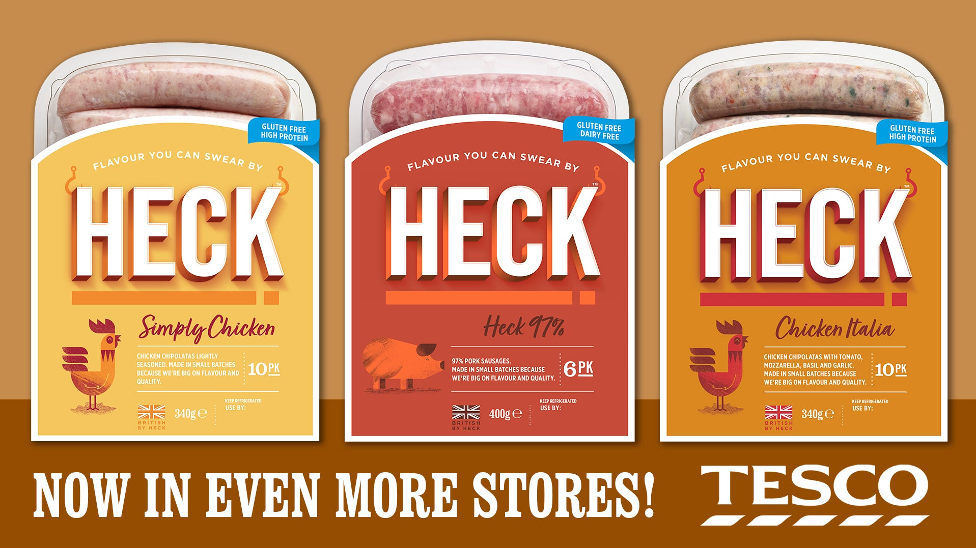 High Demand For HECK Sausages In Tescos!