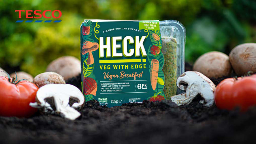 Find HECK Vegan Breakfast Sausages in Tescos NOW!
