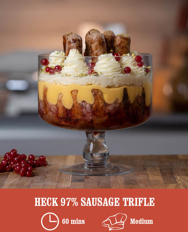 Heck 97% SAUSAGE TRIFLE