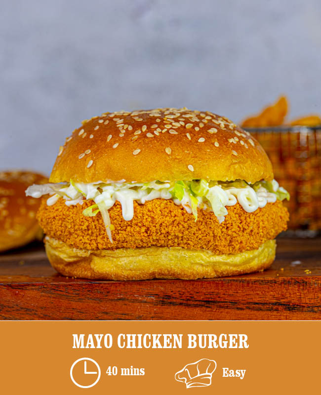 Mayo Chicken Burger