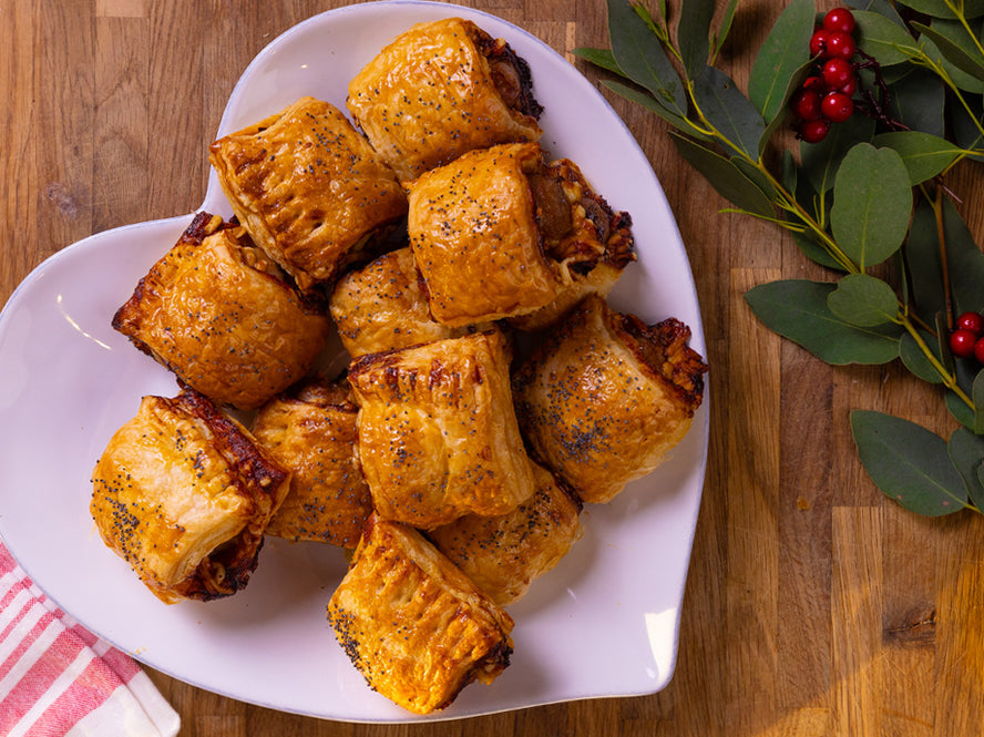 Pork, Marmite & Cheddar sausage roll