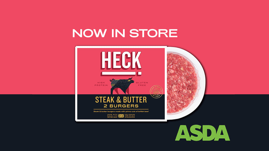 HECK! Steak & Butter Burgers Now in Asda for a Limited-Time Only