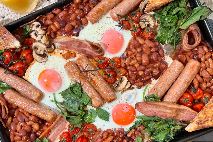 Veggie Breakfast Tray Bake!