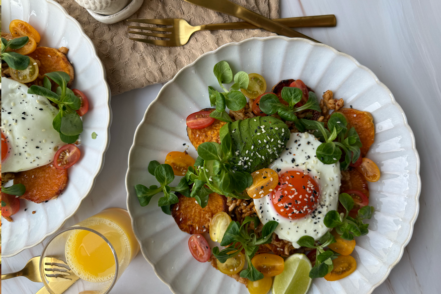 Sweet Potato & Chicken Nachos