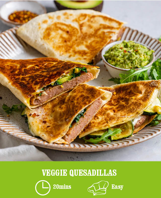 Veggie Quesadillas