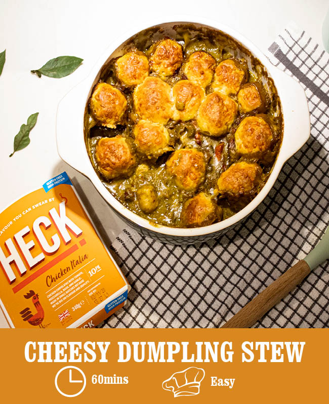 Cheesy Dumpling Stew