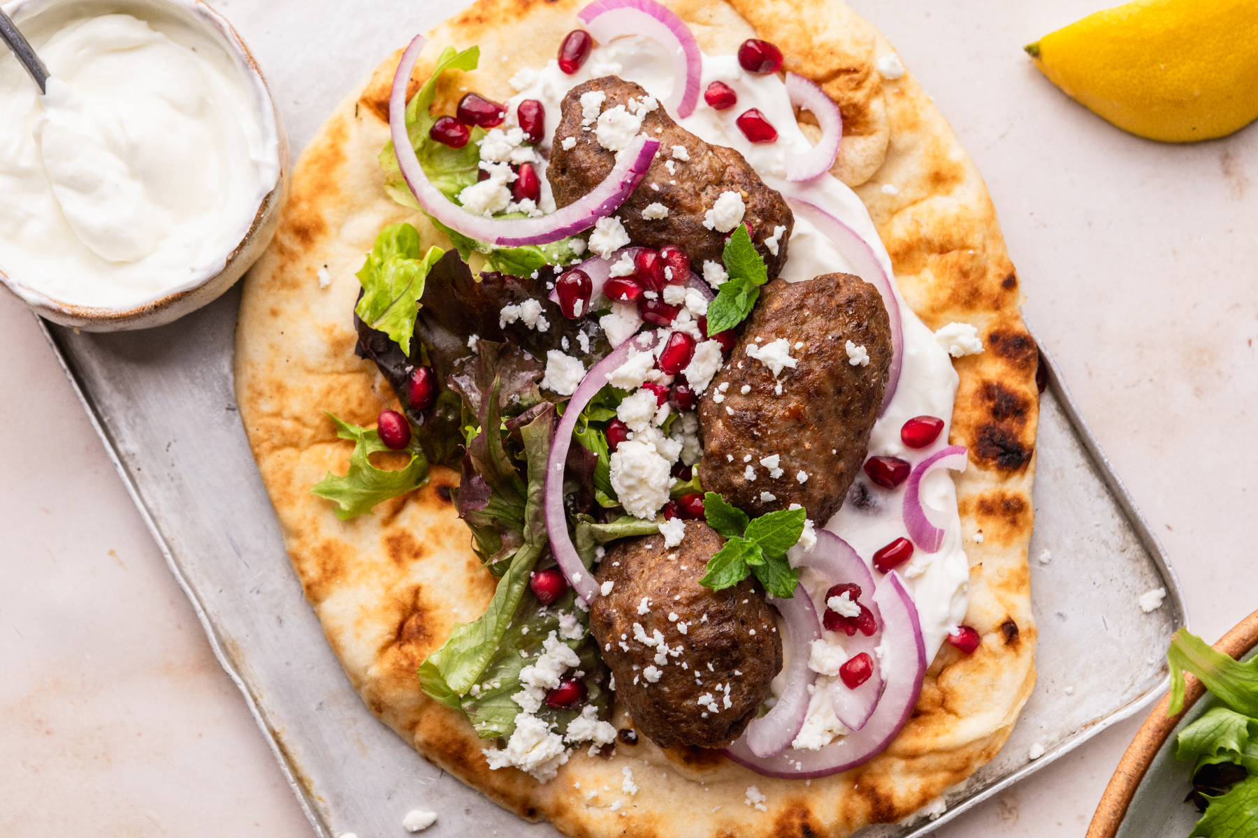 Lamb Kofta Flatbreads