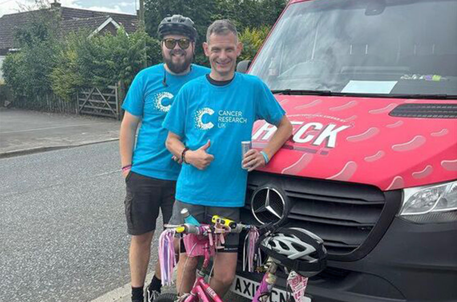 HECK! Community Fund Supports Princess Bike Ride for Cancer Research UK