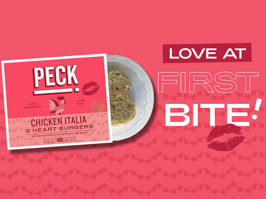 Fall in Love with PECK! Our Heart-Shaped Valentine’s Burgers are Back