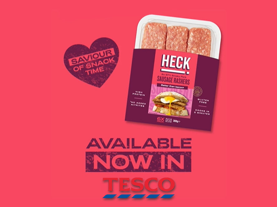 HECK! Sausage Rashers are Landing in Even More Tesco Stores!