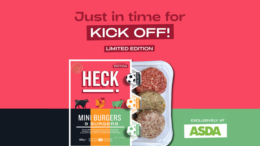 HECK! Mini Burgers in Asda: The Perfect Game Day Bite for EUROs 2024!