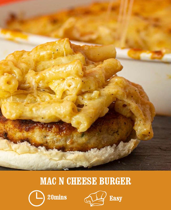 Mac n Cheese Burger