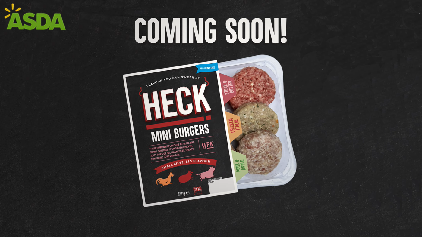 HECK! Mini Burgers are Sliding into Asda Stores Soon