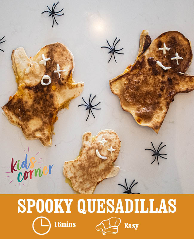 Spooky Quesadillas