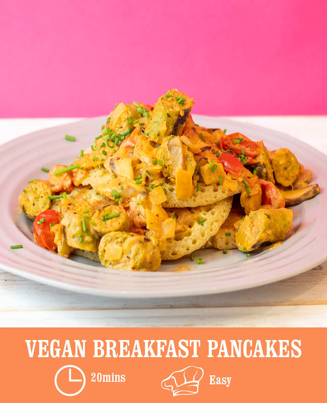 Vegan Breakfast Pancakes