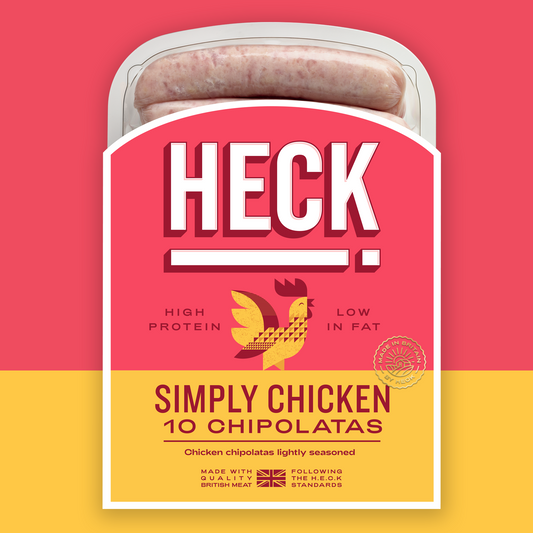 HECK! Simply Chicken Chipolatas