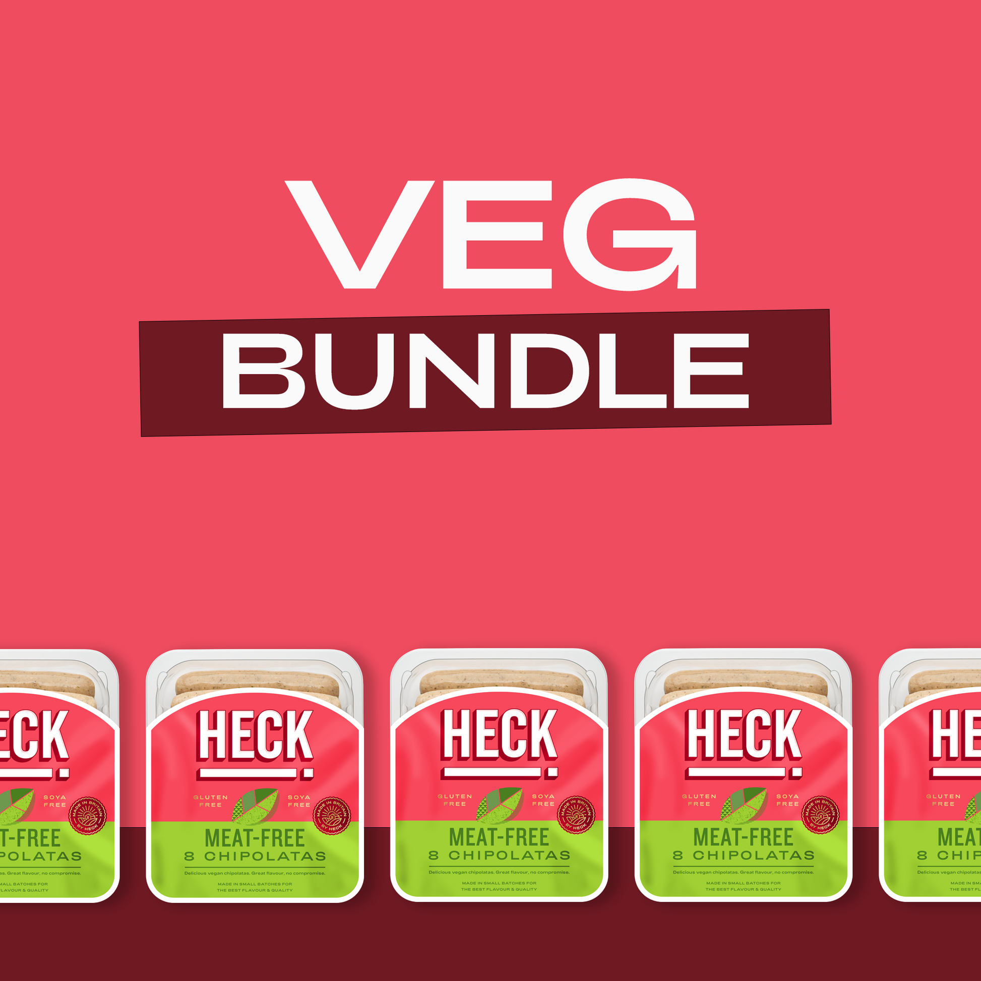 HECK! Meat Free Sausage Bundle