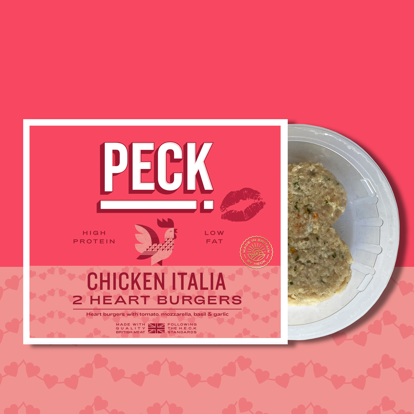 PECK Chicken Italia Burgers